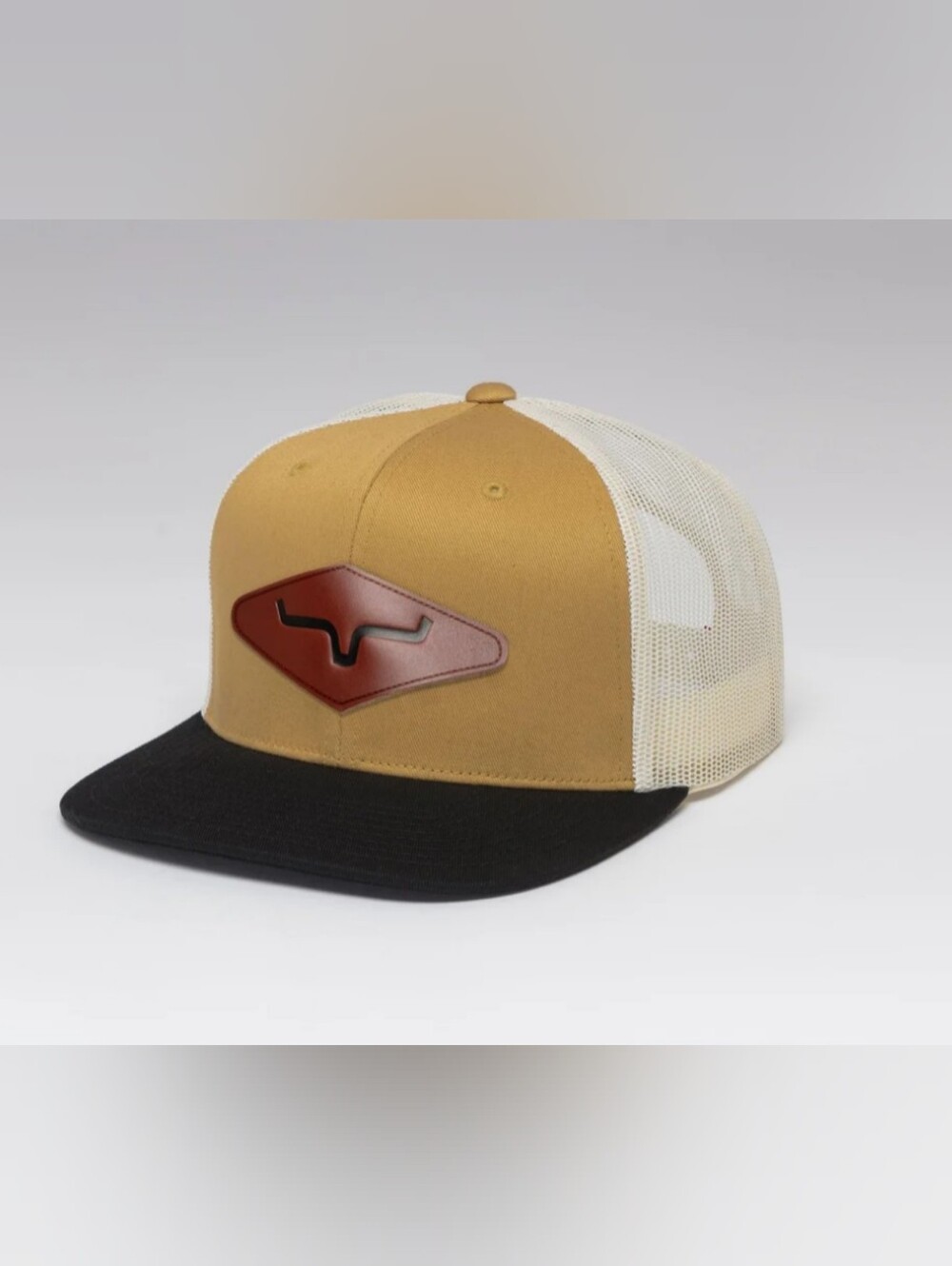 Kimes Ranch Tan Trucker Cap